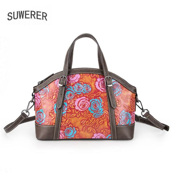 suwerer new embossing bag women genuine leather bag handbags women bags cowhide leather shoulder
suwerer new embossing bag women genuine leather bag handbags women bags cowhide leather shoulder