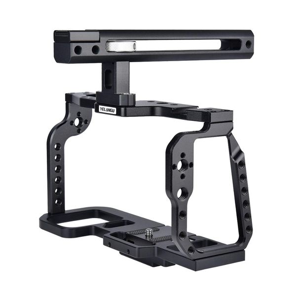 camera cage for blackmagic pocket 4k camera bmpcc with cold shoe mount 1/4 3/8 thread holes
camera cage for blackmagic pocket 4k camera bmpcc with cold shoe mount 1/4 3/8 thread holes