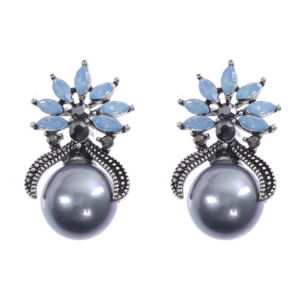 2019 jewelry imitation pearl earrings women luxury austrian crystal rhinestone drop earrings femme faux pearl dangle earing, Silver
2019 jewelry imitation pearl earrings women luxury austrian crystal rhinestone drop earrings femme faux pearl dangle earing, Silver
