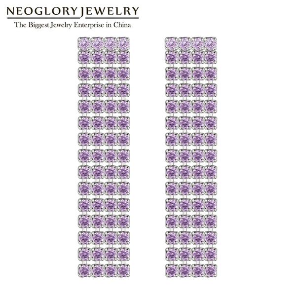 neoglory 2019 fashion claw chain tassel earrings for women bride jewelry for wedding banquet with size of 1.5mm cz 4 row 3cm, Silver
neoglory 2019 fashion claw chain tassel earrings for women bride jewelry for wedding banquet with size of 1.5mm cz 4 row 3cm, Silver