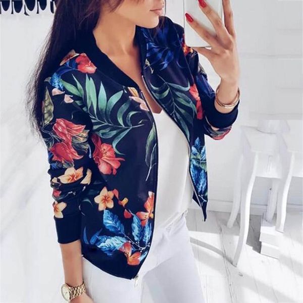 women jackets flower floral print retro ladies zipper up short thin slim bomber jacket coats fashion basic casual outerwear, Black;brown
women jackets flower floral print retro ladies zipper up short thin slim bomber jacket coats fashion basic casual outerwear, Black;brown
