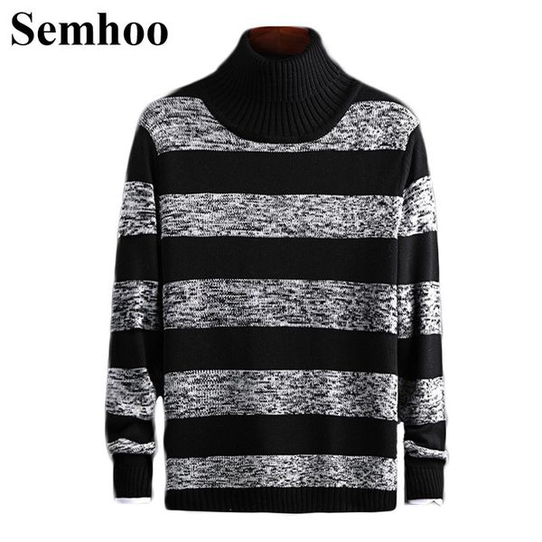new thick section o-neck pullover mens sweaters for 2019 business casual striped long sleeve half-high collar winter men sweater, White;black
new thick section o-neck pullover mens sweaters for 2019 business casual striped long sleeve half-high collar winter men sweater, White;black