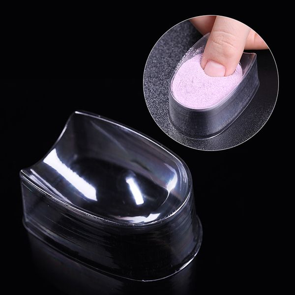 10pcs nail tips dipping nail powder uv dip trays disposable manicure plastic art container groove diy art tools
10pcs nail tips dipping nail powder uv dip trays disposable manicure plastic art container groove diy art tools