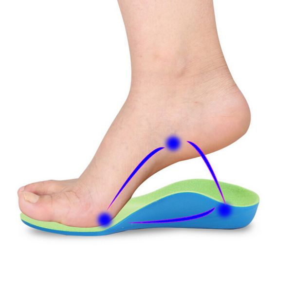 1pair foot care tool kids children eva orthopedic insoles for children shoes flat foot arch support ortc pads correction, Black
1pair foot care tool kids children eva orthopedic insoles for children shoes flat foot arch support ortc pads correction, Black
