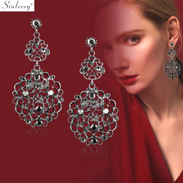 sinleery ethnic bohemia vintage gray cubic zircon hollow big flower earrings for women wedding antique silver color es701 ssd
sinleery ethnic bohemia vintage gray cubic zircon hollow big flower earrings for women wedding antique silver color es701 ssd