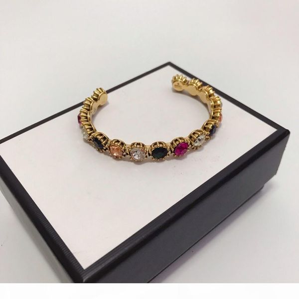 selling new color diamond opening fashion designer bracelet luxury designer jewelry women bracelet, White
selling new color diamond opening fashion designer bracelet luxury designer jewelry women bracelet, White