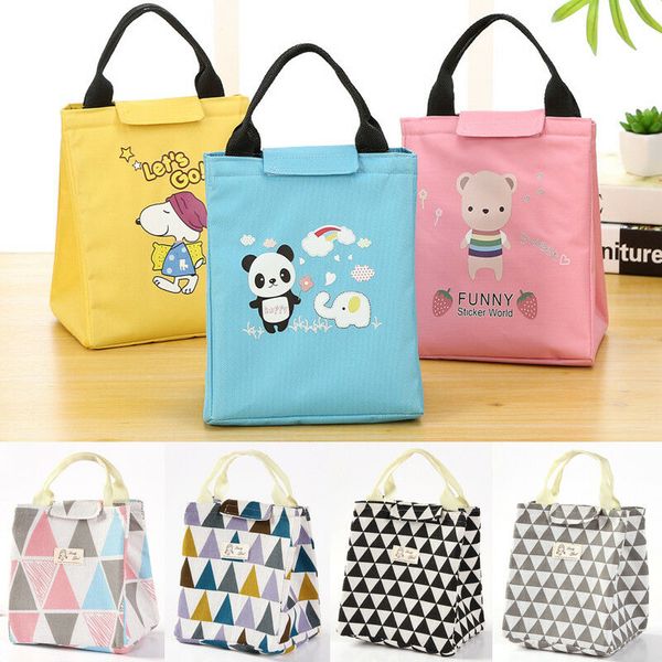 large insulated lunch bag cooler picnic travel food box women tote carry bags
large insulated lunch bag cooler picnic travel food box women tote carry bags