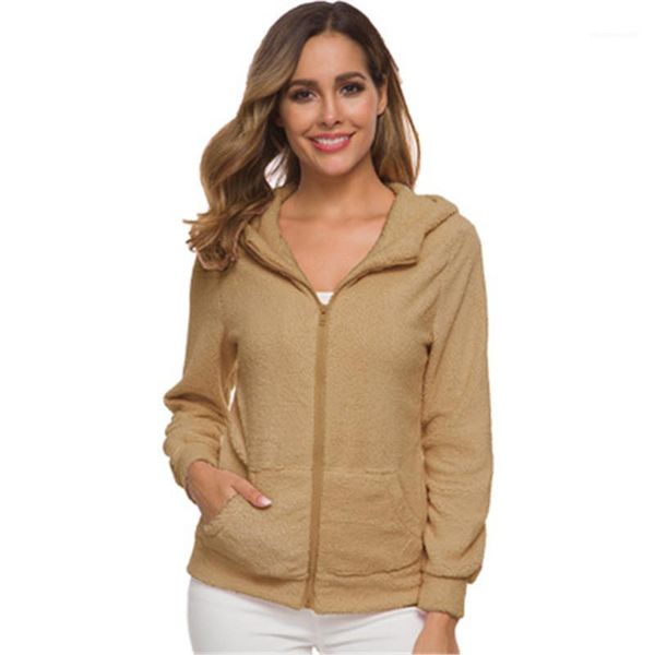 sweater designer fleece cashmere cardigan jacket fashion winter solid color with pocket jacket female warm zipper coats womens plush hooded, Black;brown
sweater designer fleece cashmere cardigan jacket fashion winter solid color with pocket jacket female warm zipper coats womens plush hooded, Black;brown