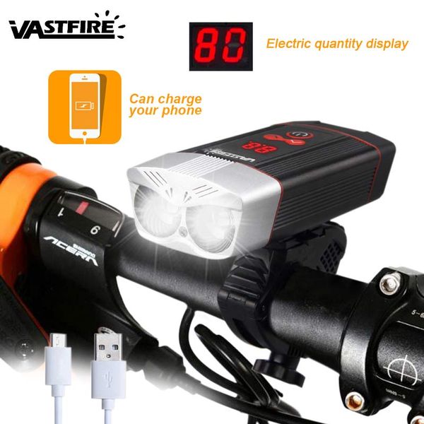 waterproof intelligent led display front bike headlight usb rechargeable bicycle light mtb cycling lamp with power bank function
waterproof intelligent led display front bike headlight usb rechargeable bicycle light mtb cycling lamp with power bank function