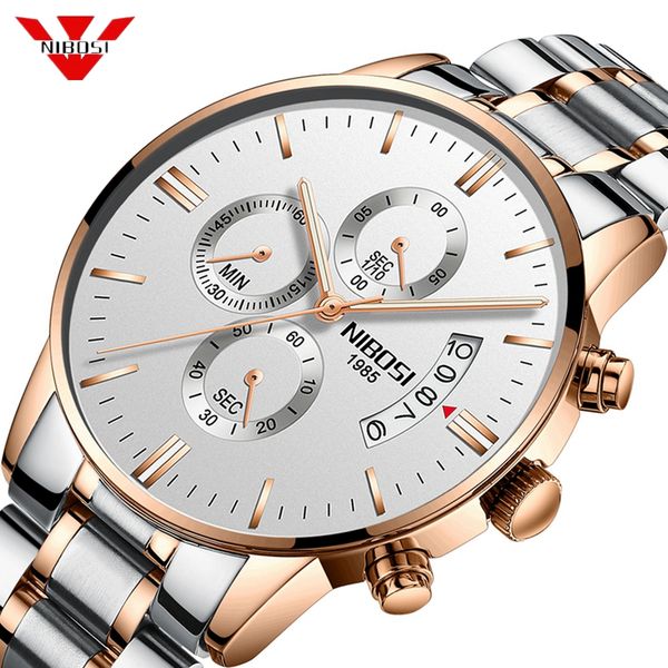 nibosi luxury brand watches fashion rose gold elegant men watch waterproof relogio masculino quartz wristwatch for men, Slivery;brown
nibosi luxury brand watches fashion rose gold elegant men watch waterproof relogio masculino quartz wristwatch for men, Slivery;brown