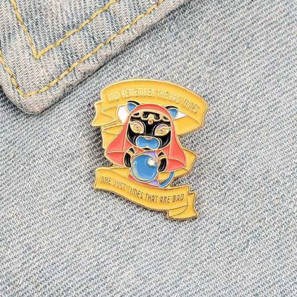 cartoon witch cat enamel pins crystal ball bad times brooches bag buckle cats button badge quote jewelry gift for friends kids, Gray
cartoon witch cat enamel pins crystal ball bad times brooches bag buckle cats button badge quote jewelry gift for friends kids, Gray
