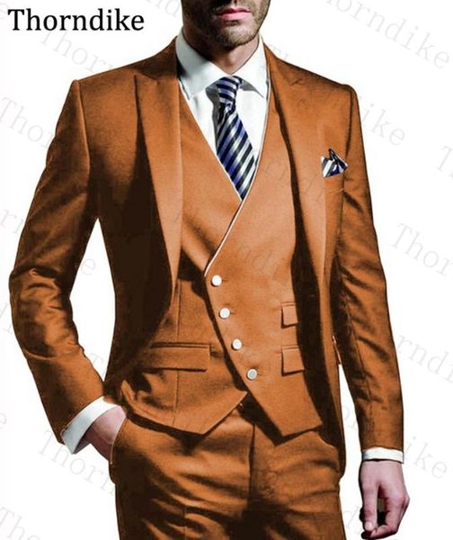 thorndike custom made man suit 3 pieces groom tuxedos solid slim mens wedding prom dinner party suits blazer pant masculino 2020, White;black
thorndike custom made man suit 3 pieces groom tuxedos solid slim mens wedding prom dinner party suits blazer pant masculino 2020, White;black