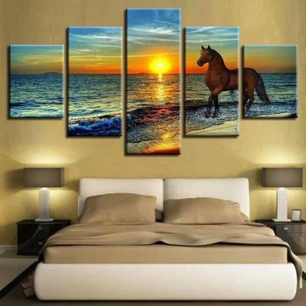 unframe 5 panels the setting sun sea wave animal horse picture hd canvas print painting artwork wall art canvas painting
unframe 5 panels the setting sun sea wave animal horse picture hd canvas print painting artwork wall art canvas painting