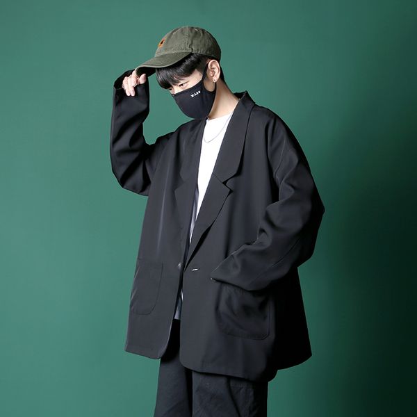2019 autumn new korean version of the european and american style casual loose suit jacket large size, White;black
2019 autumn new korean version of the european and american style casual loose suit jacket large size, White;black