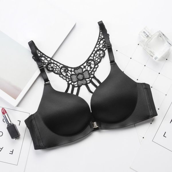 fashion front closure butterfly racerback brassiere bras backless bra push up bra for women, Red;black
fashion front closure butterfly racerback brassiere bras backless bra push up bra for women, Red;black