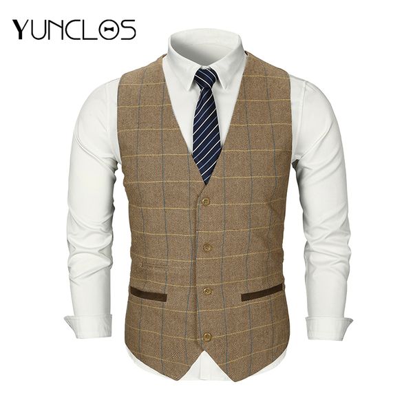 yunclos 2018 новые мужчины шерстяной костюм жилет однобортный плед свадьба жених slim fit жилет жилет бизнес формальные для мужчин, Black;white
yunclos 2018 новые мужчины шерстяной костюм жилет однобортный плед свадьба жених slim fit жилет жилет бизнес формальные для мужчин, Black;white