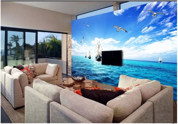 custom 3d silk p wallpaper mural magnificent blue sky sea sailing living room bedroom tv sofa wall decoration wall stickers
custom 3d silk p wallpaper mural magnificent blue sky sea sailing living room bedroom tv sofa wall decoration wall stickers