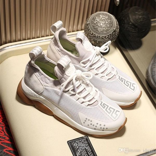 2018 chain reaction fashion designer men sneakers womens sports fashion casual shoe trainer lightweight link-embossed trainers size 35-45, Black
2018 chain reaction fashion designer men sneakers womens sports fashion casual shoe trainer lightweight link-embossed trainers size 35-45, Black
