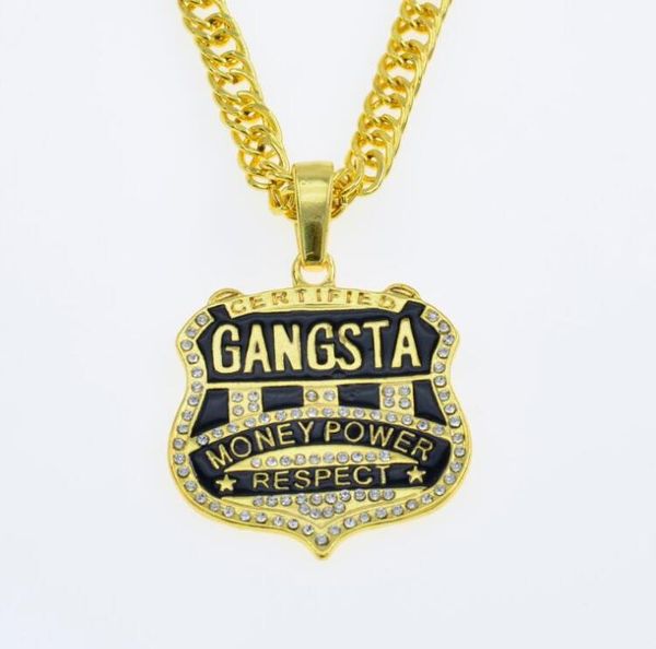 gold gangsta badge alloy crystal pendant necklace hip hop rap rock full rhinestone bling cuban chain party men boy male jewelry, Silver
gold gangsta badge alloy crystal pendant necklace hip hop rap rock full rhinestone bling cuban chain party men boy male jewelry, Silver