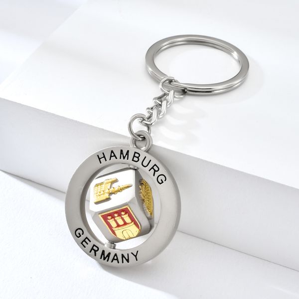 hamburg round silver keychain germany style famous buildings square cube dice rotatable plating gold souvenir key ring
hamburg round silver keychain germany style famous buildings square cube dice rotatable plating gold souvenir key ring