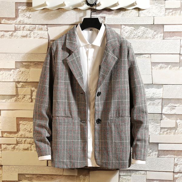 2020 new luxury classic men's casual plaid blazer autumn spring fashion brand loose long suit sa-8, White;black
2020 new luxury classic men's casual plaid blazer autumn spring fashion brand loose long suit sa-8, White;black