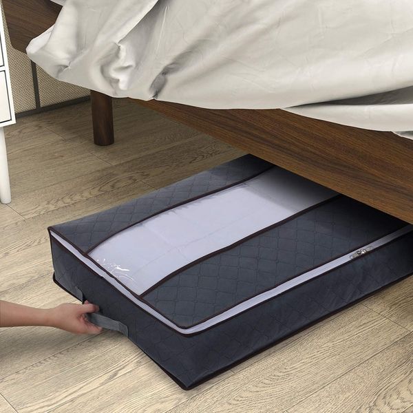 underbed сумка для хранения с усиленной ручкой обновления ткани для одеяла, пледов, постельного белья, бутылок дышащего складной организатор
underbed сумка для хранения с усиленной ручкой обновления ткани для одеяла, пледов, постельного белья, бутылок дышащего складной организатор