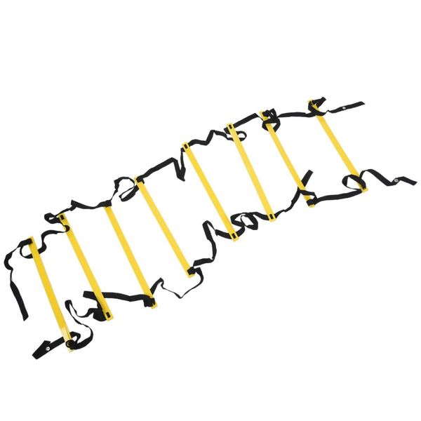 quality 8-rung 4m agility ladder coordination ladder for speed football soccer football fitness feet training, yellow + black
quality 8-rung 4m agility ladder coordination ladder for speed football soccer football fitness feet training, yellow + black