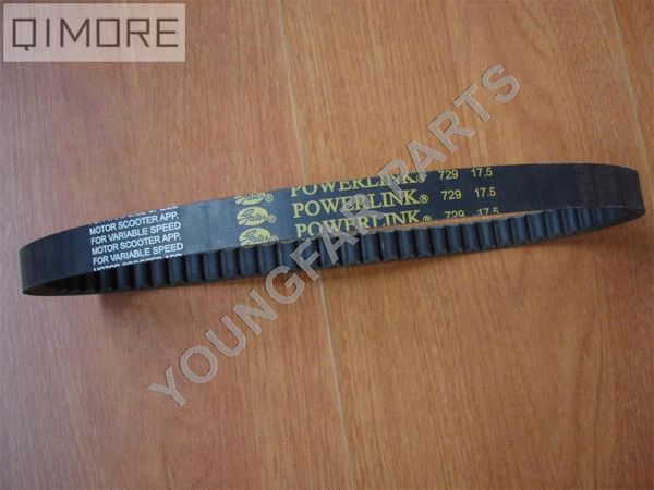 scooter moped atv cvt drive belt gates powerlink 729 17.5 for 139qmb gy6 50 long case engine
