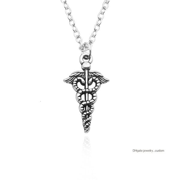 diy handmade double snake wings necklaces pendants vintage medical choker necklace statement necklaces dropshipping, Silver 
diy handmade double snake wings necklaces pendants vintage medical choker necklace statement necklaces dropshipping, Silver