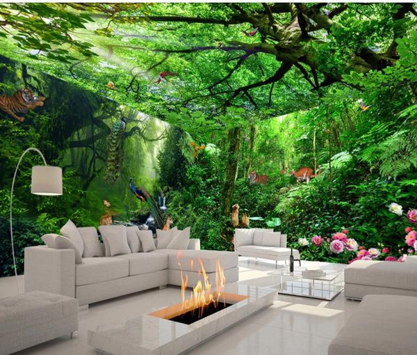 3d wall murals wallpaper fantasy primitive forest animal stereo house theme space background wall
3d wall murals wallpaper fantasy primitive forest animal stereo house theme space background wall