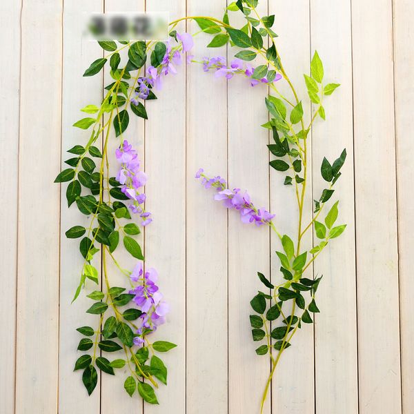 2mwisteria artificial flowers vine garland wedding arch decoration fake plants foliage rattan trailing faux flowers home wedding decorations
2mwisteria artificial flowers vine garland wedding arch decoration fake plants foliage rattan trailing faux flowers home wedding decorations