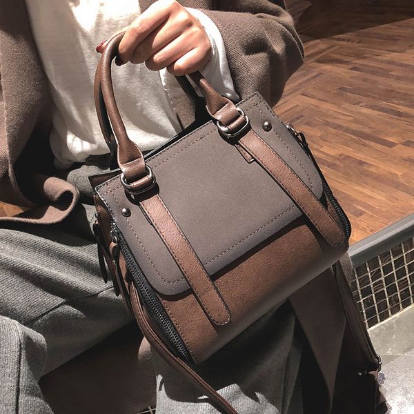2020 new tide bucket bag fashion frosted handbag korean shoulder bag autumn and winter wild messenger
2020 new tide bucket bag fashion frosted handbag korean shoulder bag autumn and winter wild messenger