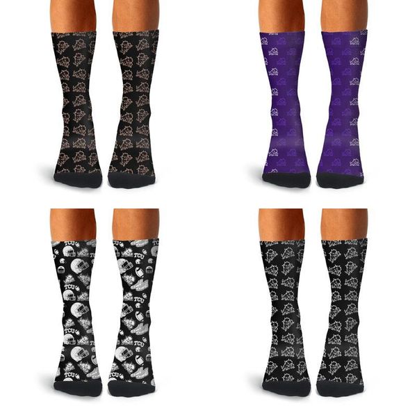 man tcu horned frogs football purple boot socks cotton design thin high ankle running excellent black gray football black
man tcu horned frogs football purple boot socks cotton design thin high ankle running excellent black gray football black