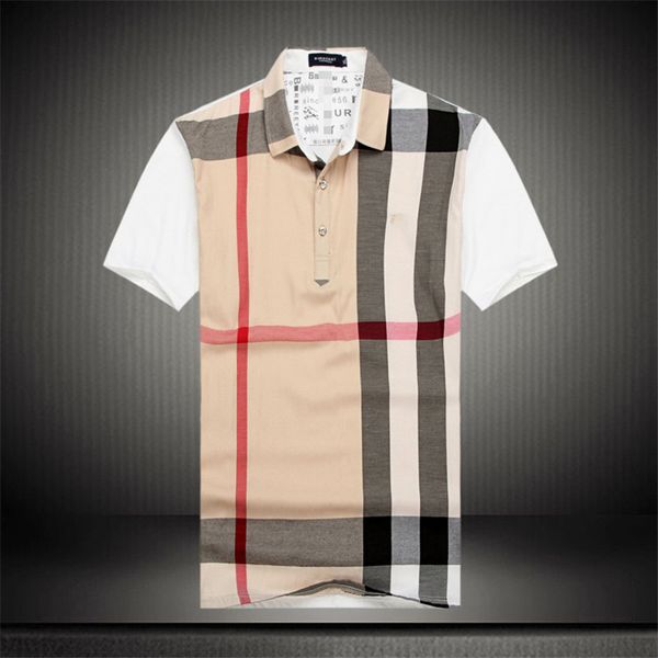 Summer Mens Designer Polos Fashion Printed Patchwork Plaid T-shirts Short Cartoon Sleeve Mens Clothes Business Tshirts
Summer Mens Designer Polos Fashion Printed Patchwork Plaid T-shirts Short Cartoon Sleeve Mens Clothes Business Tshirts