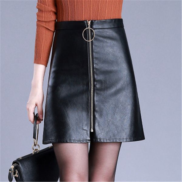 daddy chnen 2019 autumn winter women a line pu leather skirt mini skirts skinny zipper package hip high waist clothing red, Black
daddy chnen 2019 autumn winter women a line pu leather skirt mini skirts skinny zipper package hip high waist clothing red, Black