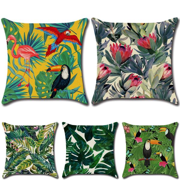 2020 fashion style rainforest leaves plants hibiscus flower throw linen pillow case chair sofa cushion cover cushion case
2020 fashion style rainforest leaves plants hibiscus flower throw linen pillow case chair sofa cushion cover cushion case