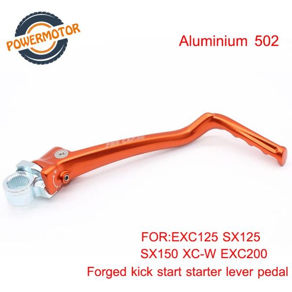 new aluminum forged kick start starter lever pedal for 125 exc sx 150 sx xc 200 exc xcw husqvarna tc125 te125 motocross
new aluminum forged kick start starter lever pedal for 125 exc sx 150 sx xc 200 exc xcw husqvarna tc125 te125 motocross
