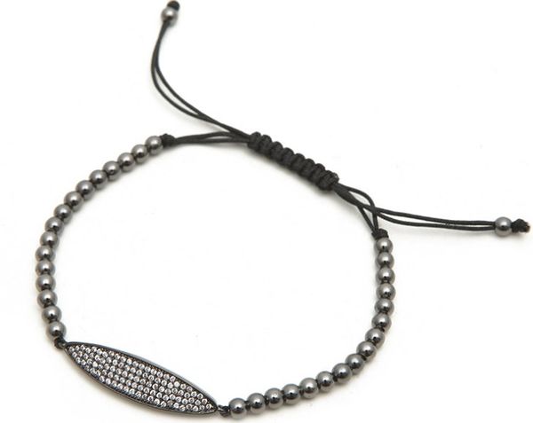 gold silver micro pave cz cubic zirconia rope adjusted copper beads bracelet g4332 charm braided bangles jewelry women, Black
gold silver micro pave cz cubic zirconia rope adjusted copper beads bracelet g4332 charm braided bangles jewelry women, Black