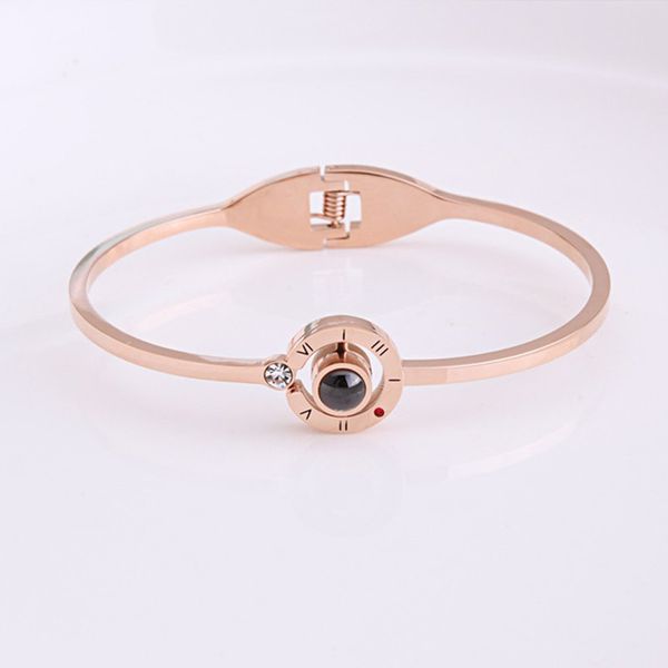 creative 100 languages i love you rose gold women bracelet girls romantic valentine's day gift stylish jewelry drop shipping, Black
creative 100 languages i love you rose gold women bracelet girls romantic valentine's day gift stylish jewelry drop shipping, Black