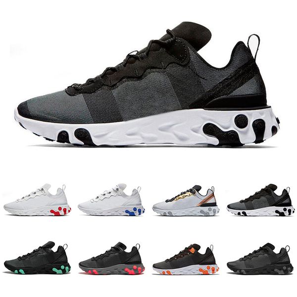 2019 react element 55 men women running shoes triple black white green grey royal red mens trainers fashion sports sneakers
2019 react element 55 men women running shoes triple black white green grey royal red mens trainers fashion sports sneakers