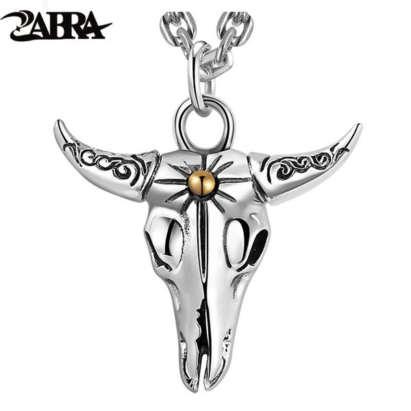 zabra solid pure 925 sterling silver cool ngau tau gothic pendant biker men necklace vintage punk retro man sterling jewelry
zabra solid pure 925 sterling silver cool ngau tau gothic pendant biker men necklace vintage punk retro man sterling jewelry