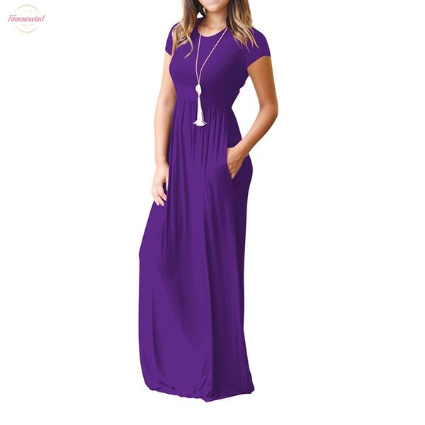 2020 summer long dress women evening party dress sundress dresses summer 2020 womens crew neck pocket loose dress ladi, Black;gray
2020 summer long dress women evening party dress sundress dresses summer 2020 womens crew neck pocket loose dress ladi, Black;gray