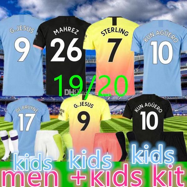 top Manchester men kids kit 2019 2020 football MAHREZ JESUS DE BRUYNE MAN AGUERO SANE CITY soccer jersey 19 20 kids football kits
top Manchester men kids kit 2019 2020 football MAHREZ JESUS DE BRUYNE MAN AGUERO SANE CITY soccer jersey 19 20 kids football kits