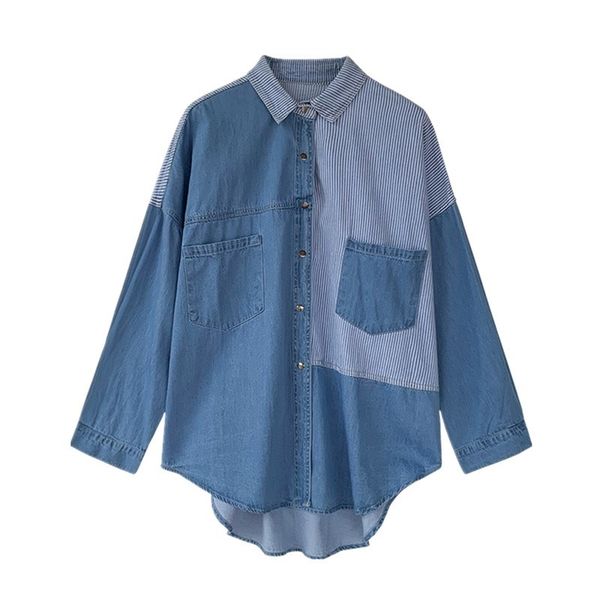 spring and autumn new korean loose bf denim shirt female design sense niche shirt hong kong style shirt jacket tide sry xsq gunn, White
spring and autumn new korean loose bf denim shirt female design sense niche shirt hong kong style shirt jacket tide sry xsq gunn, White