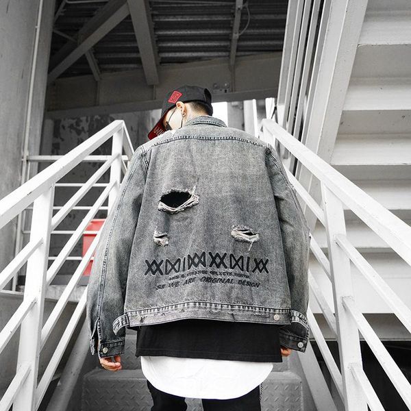 мужские куртки конструктора denim high street марка мужчины женщины куртки с вышитыми letters wash вода отверстия проблемные стиль деним, Black;brown
мужские куртки конструктора denim high street марка мужчины женщины куртки с вышитыми letters wash вода отверстия проблемные стиль деним, Black;brown