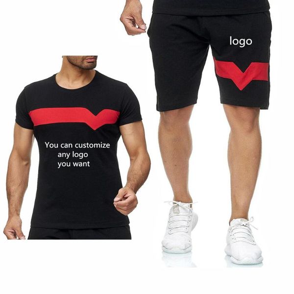 summer t-shirt men suit custom logo casual cotton round neck short sleeved customize logo men's t-shirts + shorts suit 2pcs, Gray
summer t-shirt men suit custom logo casual cotton round neck short sleeved customize logo men's t-shirts + shorts suit 2pcs, Gray