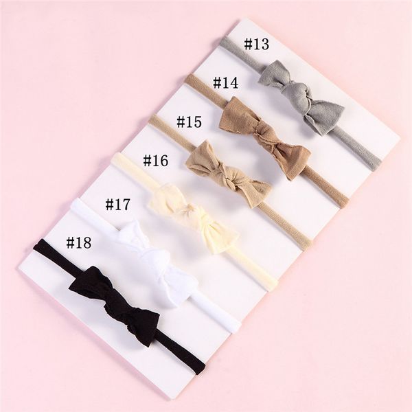 10pcs/set multi colors customized hairband kids handmade nylon bow headband with elastic nylon soft hair accessories for girls, Slivery;white
10pcs/set multi colors customized hairband kids handmade nylon bow headband with elastic nylon soft hair accessories for girls, Slivery;white