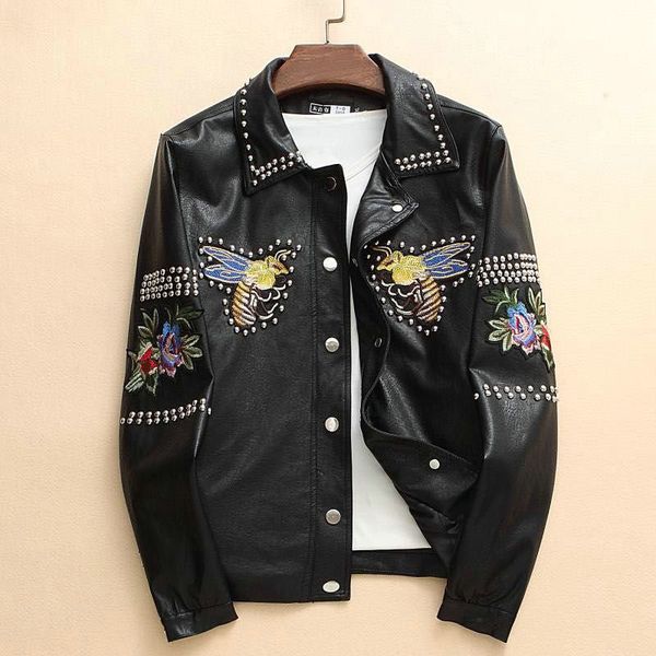 clothing men pu leather jacket spring autumn british style business men leather jacket motorcycle jacket male coat black plus size m-3xl
clothing men pu leather jacket spring autumn british style business men leather jacket motorcycle jacket male coat black plus size m-3xl