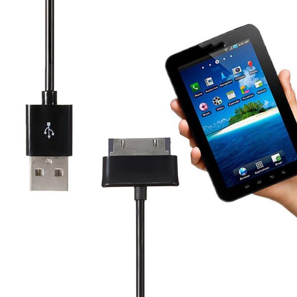 

1M 2M линия USB зарядное устройство кабель для передачи данных зарядный шнур для Samsung Galaxy Tab 2 P1000 Tablet N8000