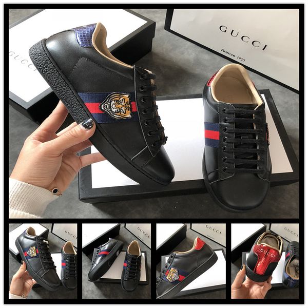 designer shoes ace luxury embroidered white tiger bee snake shoes genuine leather designer sneaker mens women casual shoes size 5-11, Black
designer shoes ace luxury embroidered white tiger bee snake shoes genuine leather designer sneaker mens women casual shoes size 5-11, Black